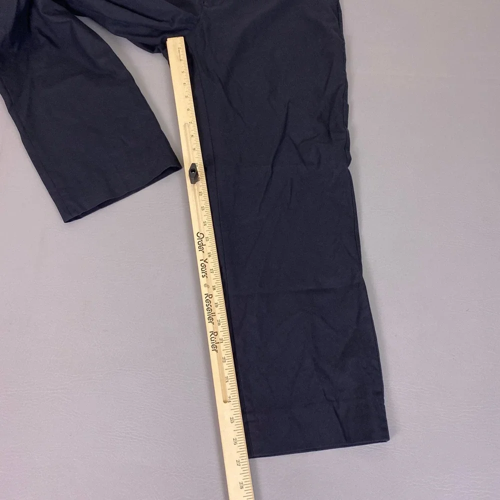 Banana Republic Pants Men's 33x28‎ Slim Fit Navy Blue Chino Stretch Cotton